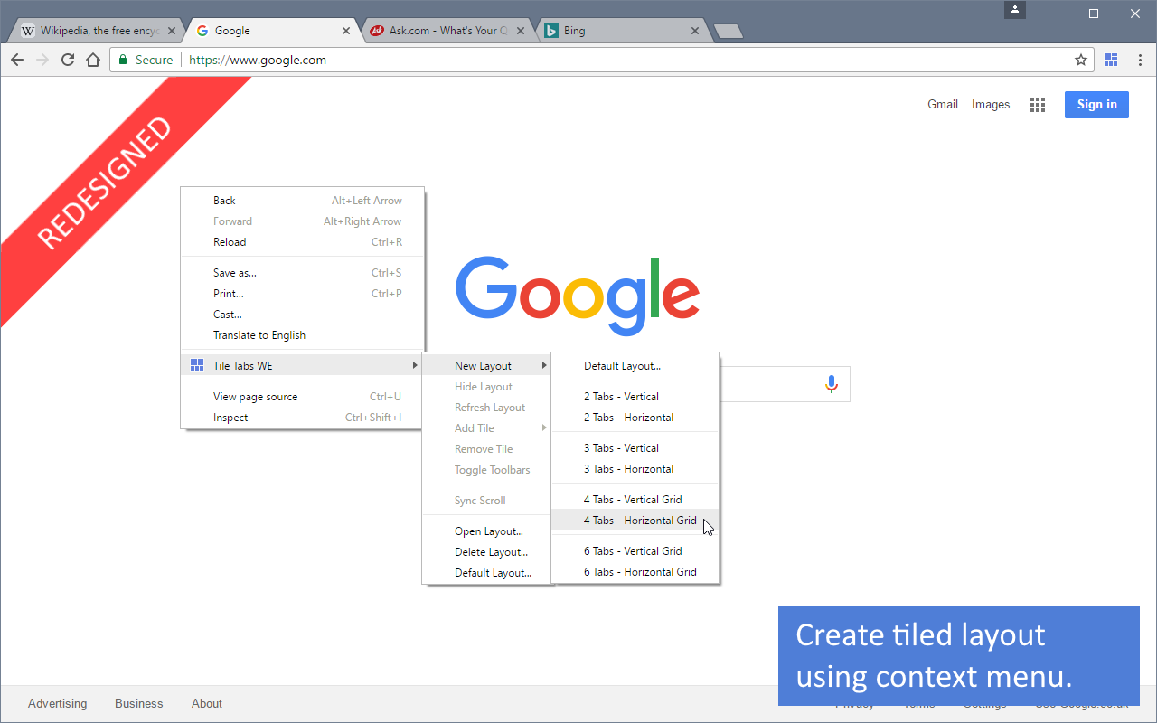 Tile Tabs WE截图3