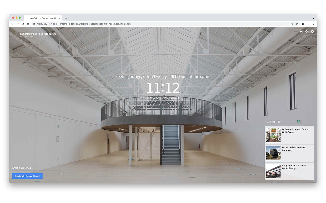 ArchDaily New Tab截图1