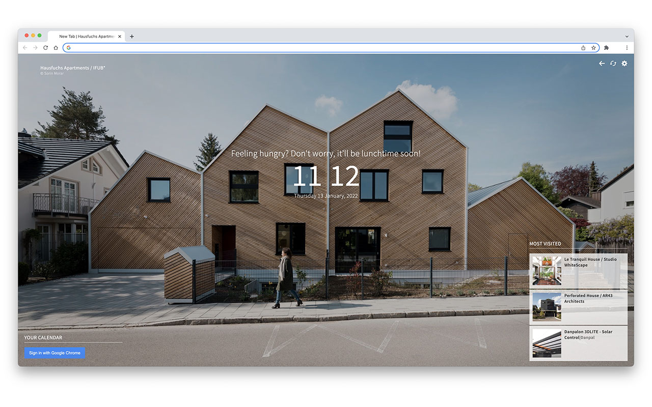 ArchDaily New Tab截图5