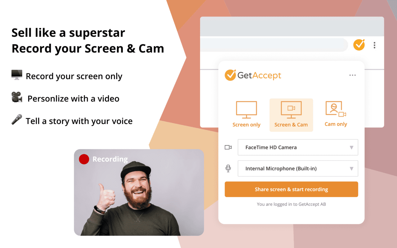 GetAccept Recorder截图2