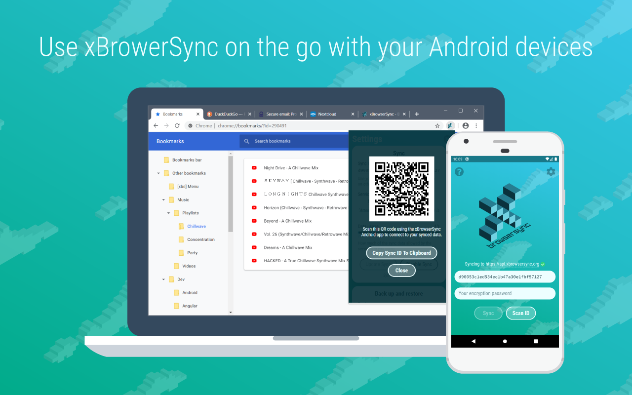xBrowserSync截图2