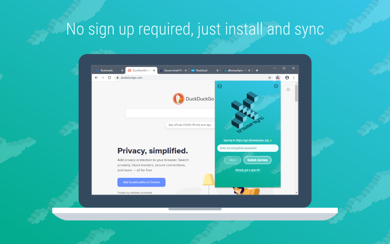 xBrowserSync截图3