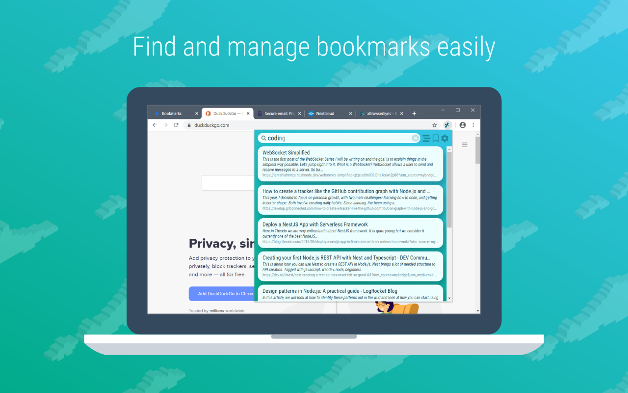 xBrowserSync截图4