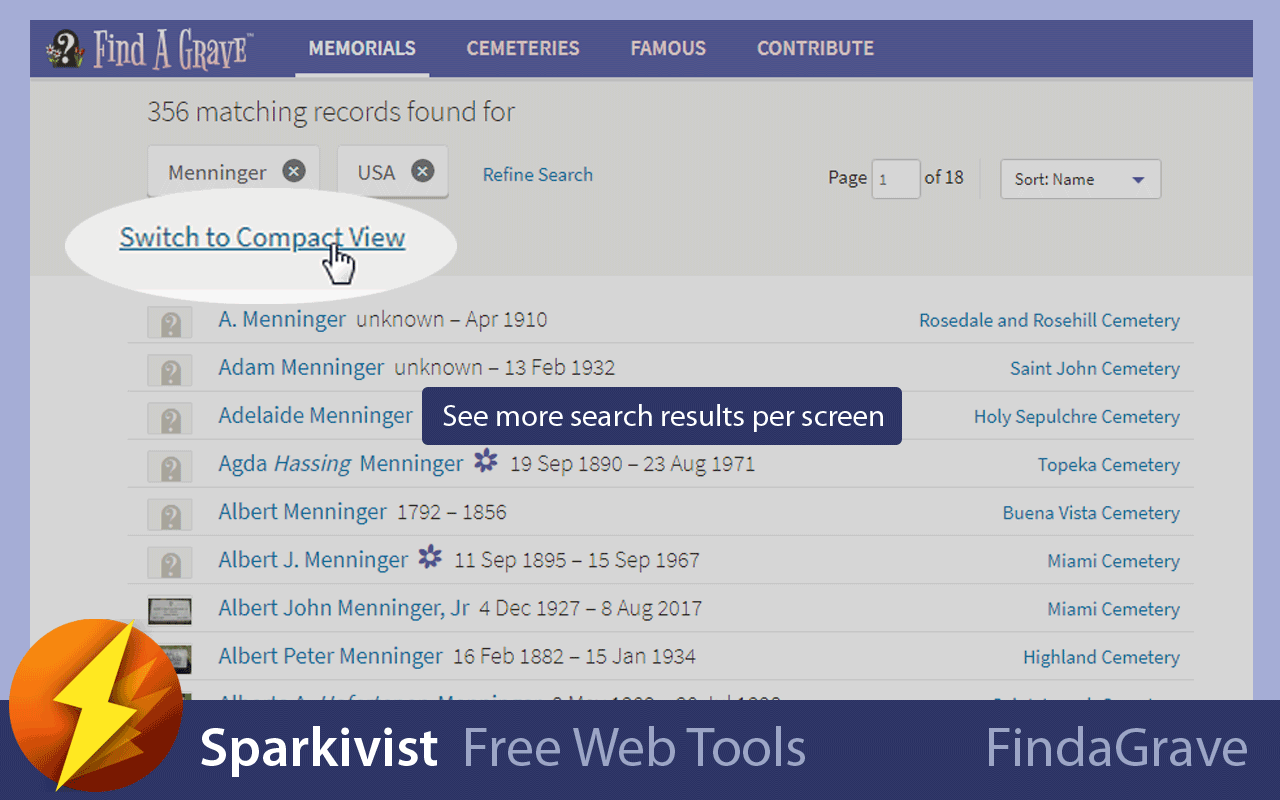 Sparkivist Web Tools截图3