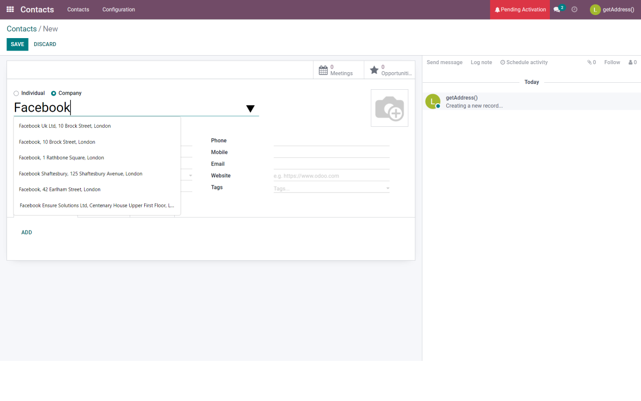 GetAddress Autocomplete截图1