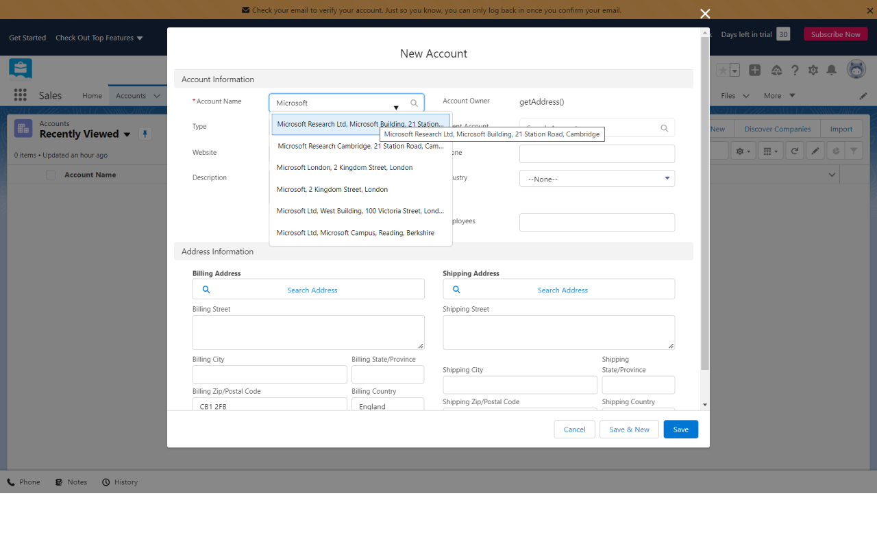 GetAddress Autocomplete截图4