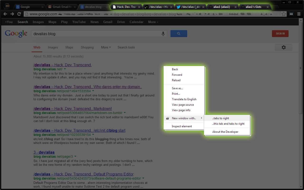 New Window With Tabs To Right截图1
