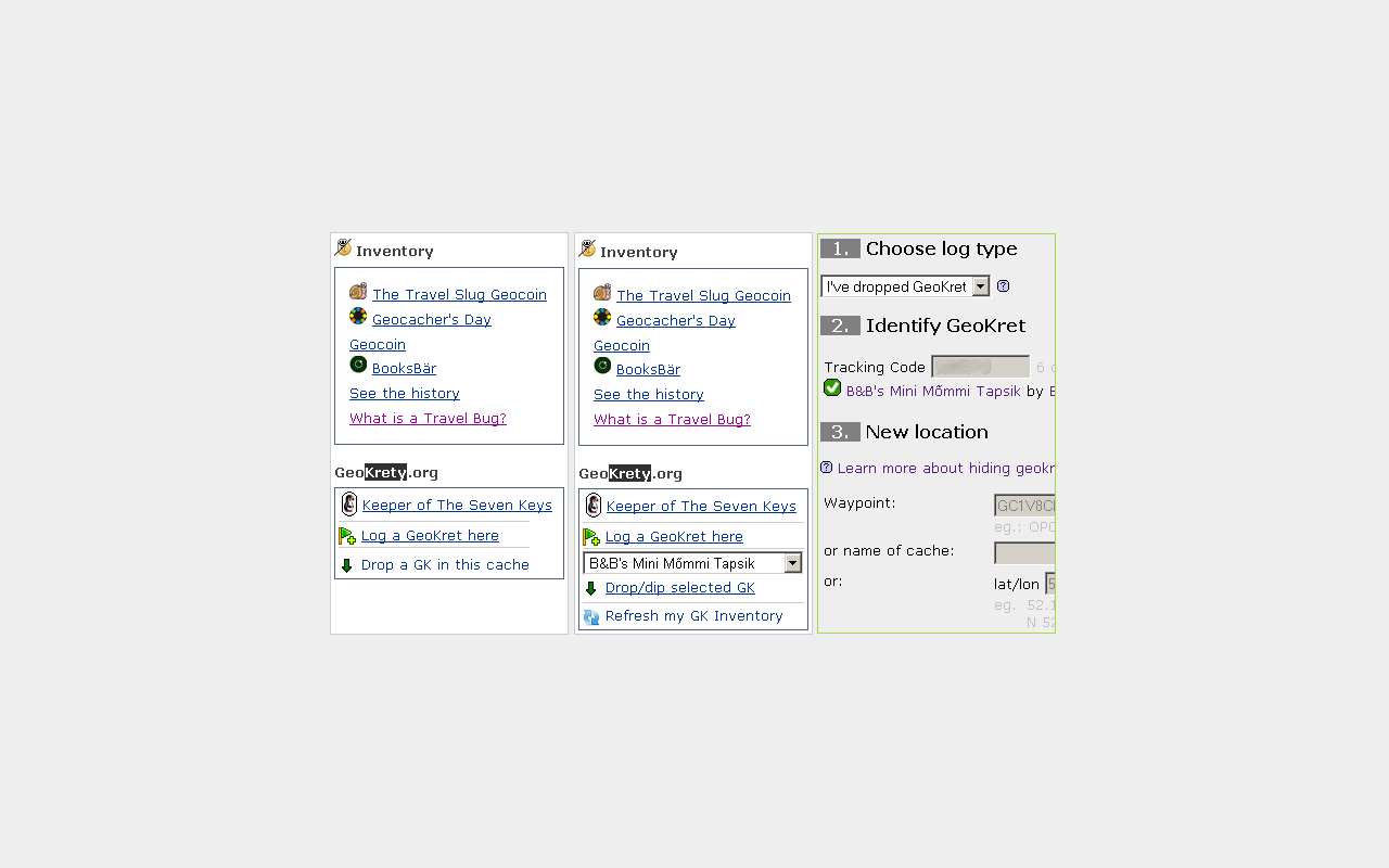 GeoKrety Toolbox截图1