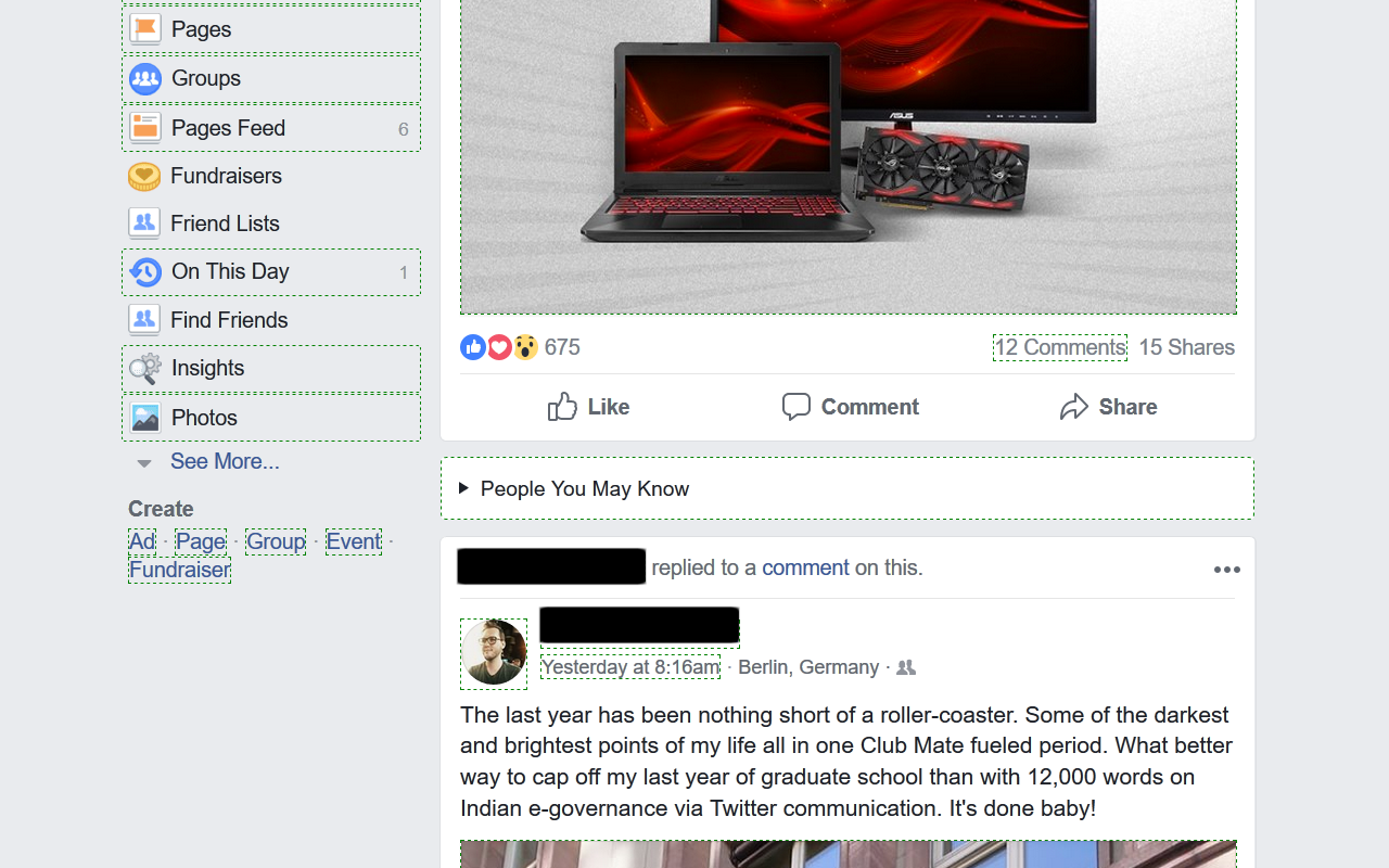 Tracking & Ad Removal on FaceBk截图3