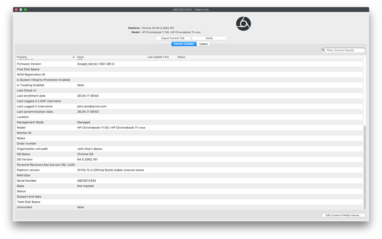 FileWave Inventory截图1