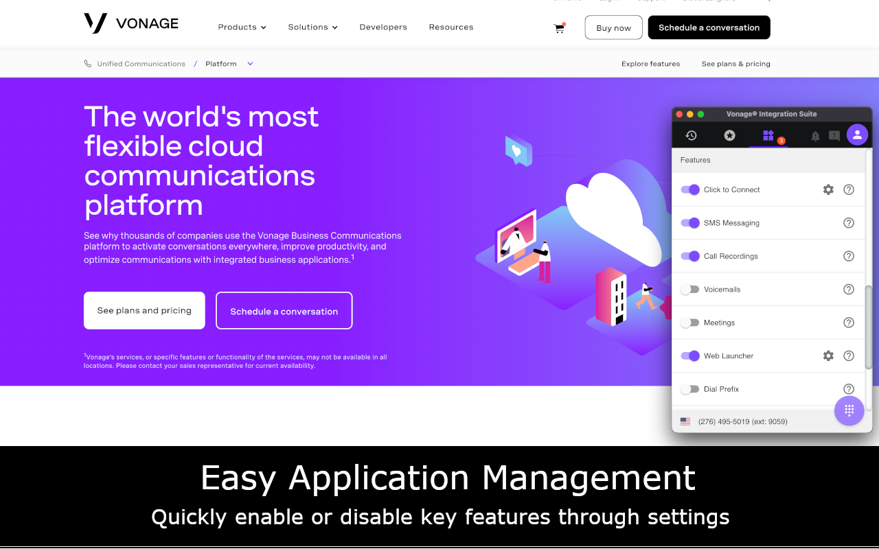 Vonage® Integration Suite截图2