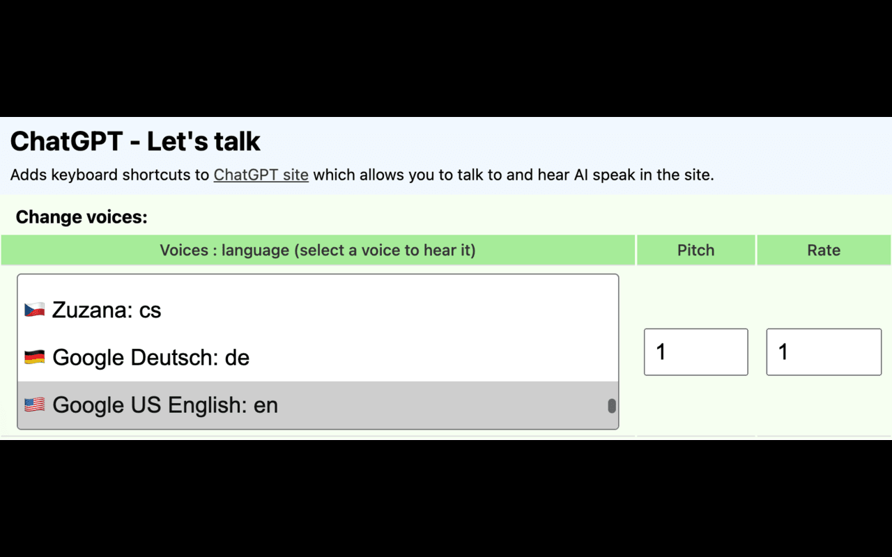 ChatGPT - Lets talk截图3