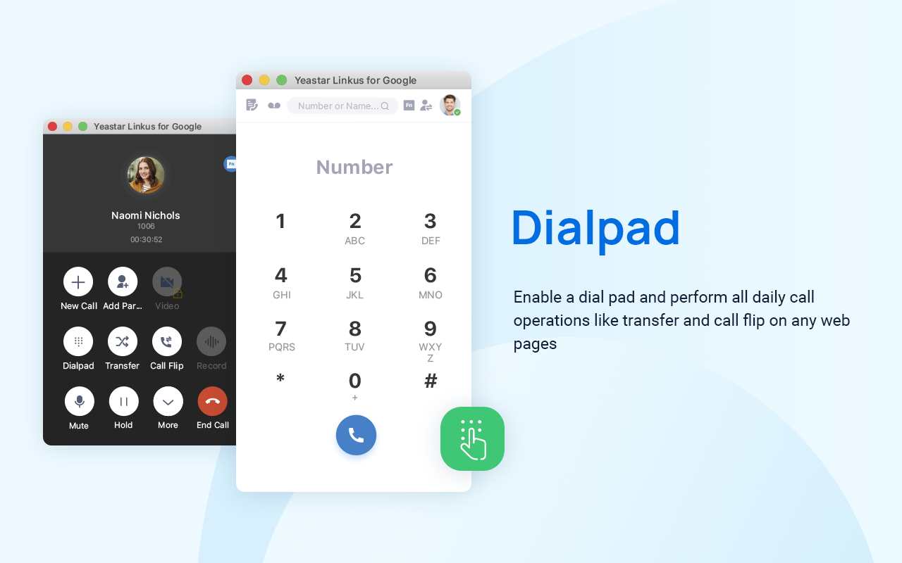 Yeastar Linkus for Google截图2