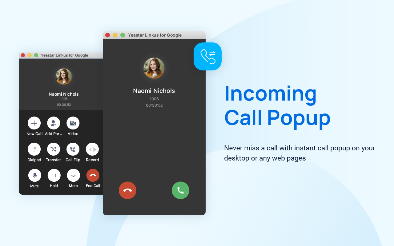Yeastar Linkus for Google截图4