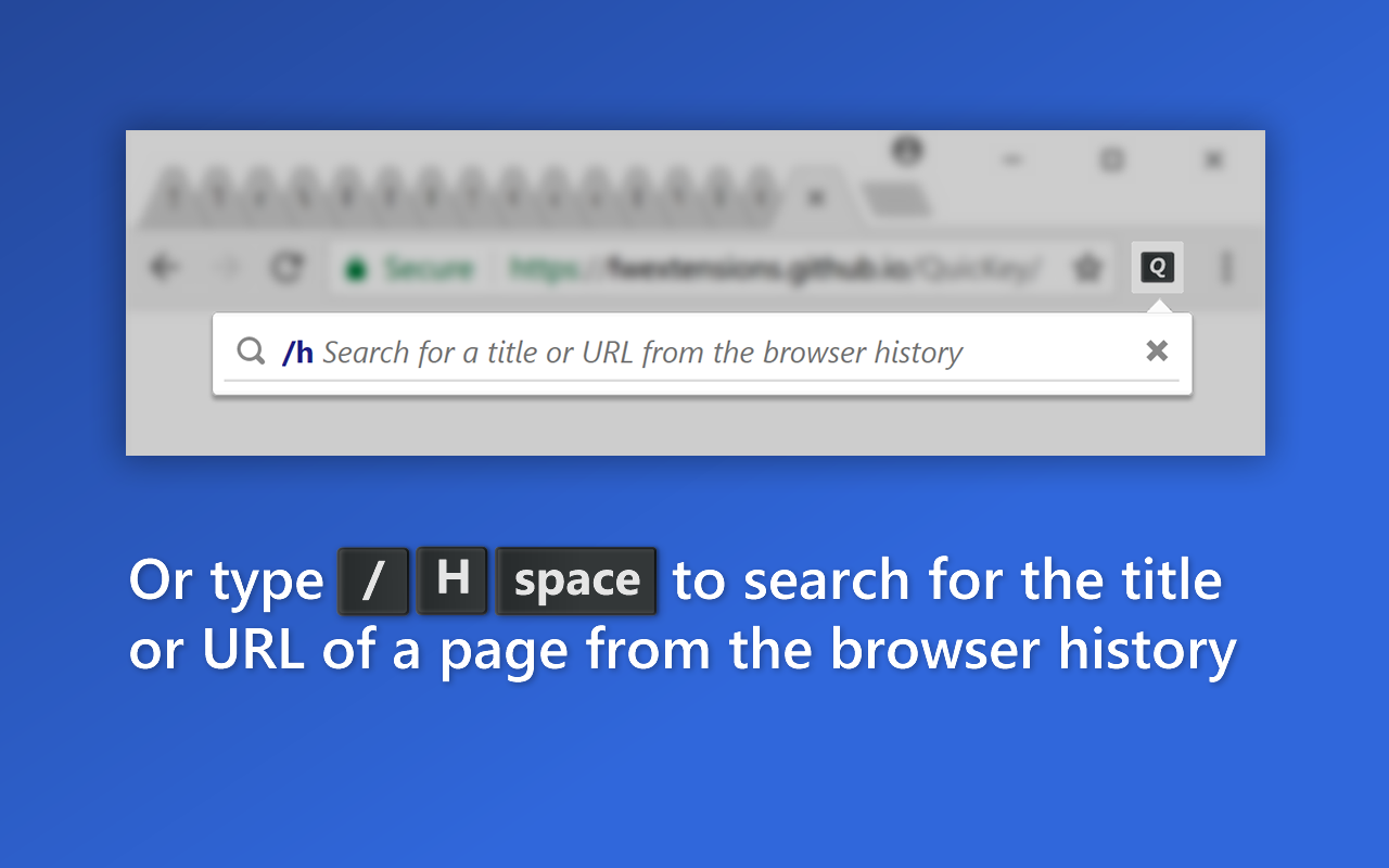 QuicKey – The quick tab switcher截图1