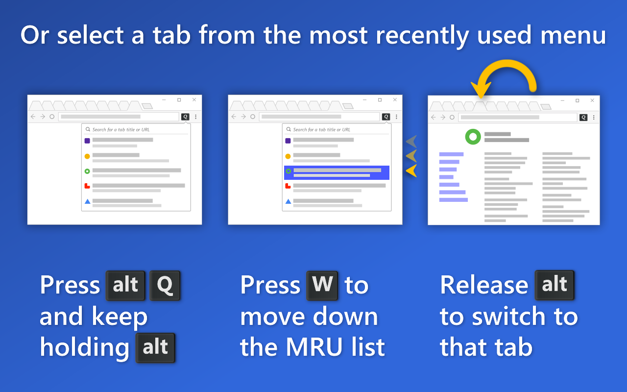 QuicKey – The quick tab switcher截图4
