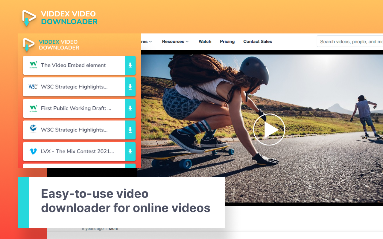 Viddex Video Downloader截图1