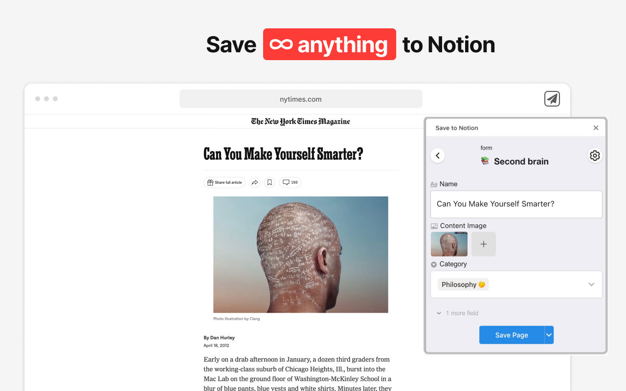 Save to Notion截图3