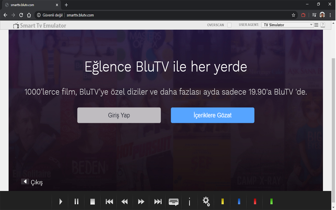 Smart TV Emulator截图1