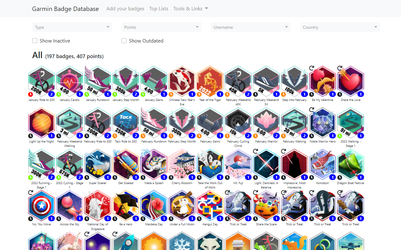 Garminbadges Updater截图1