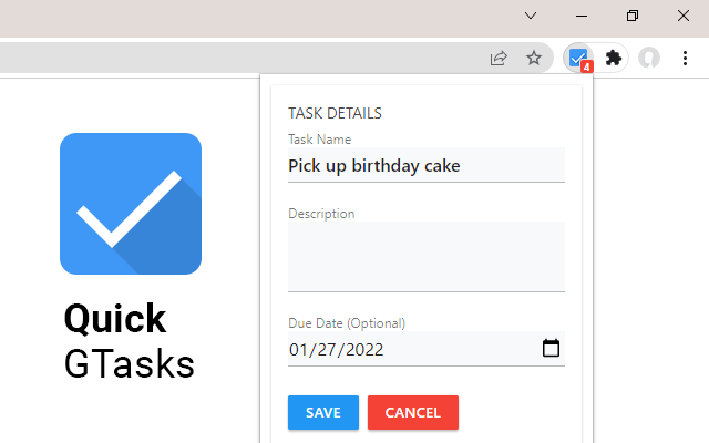 Quick GTasks截图1