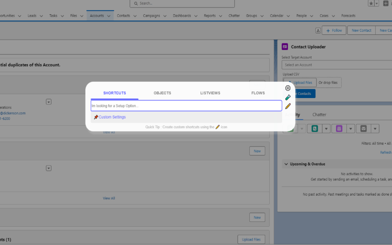 Salesforce Quick Shortcuts截图1