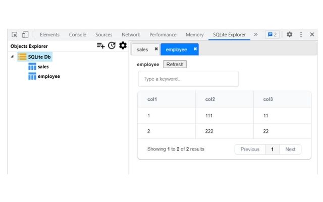 SQLite Explorer截图3