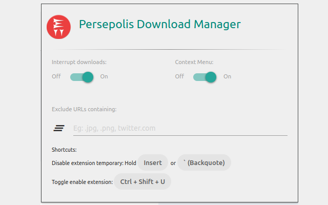Persepolis Download Manager Integration截图2