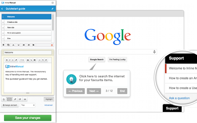 Inline Manual Authoring tool截图1