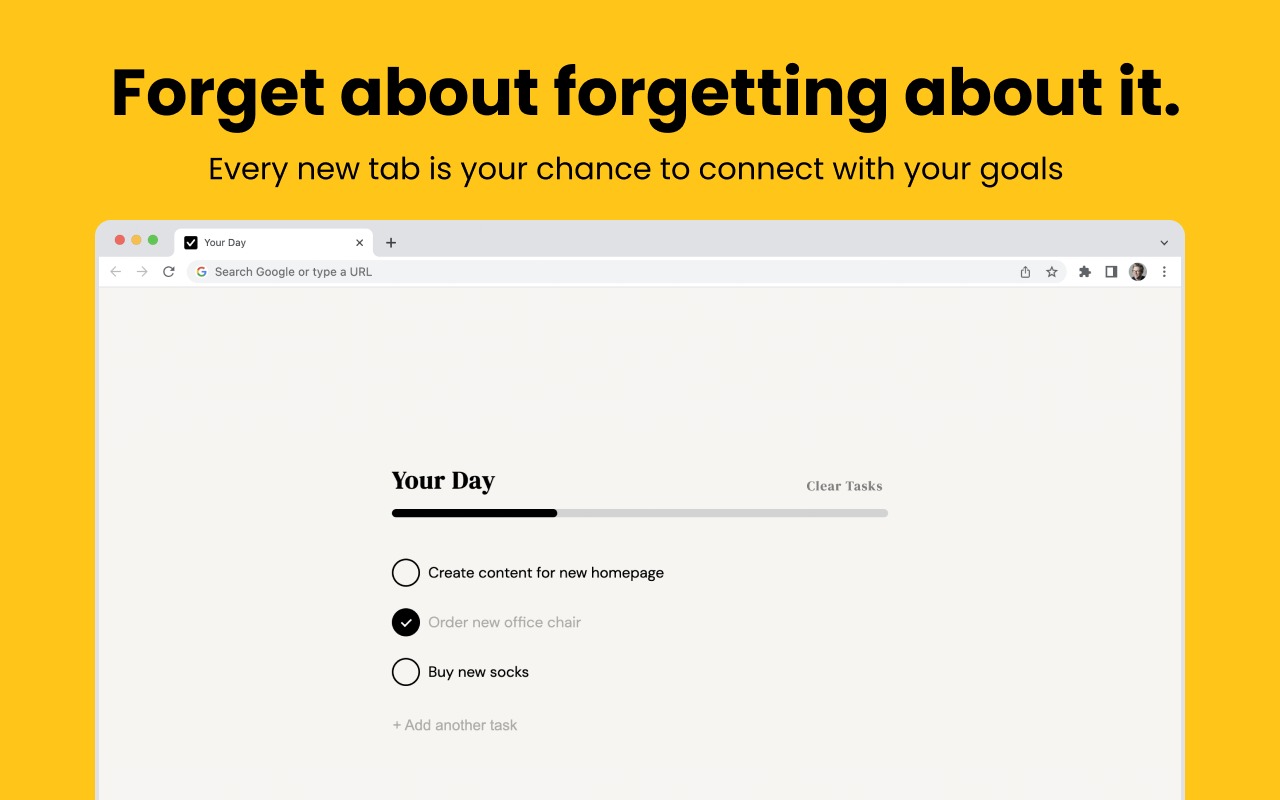 DoTab: The Minimalist New Tab To-Do List截图3