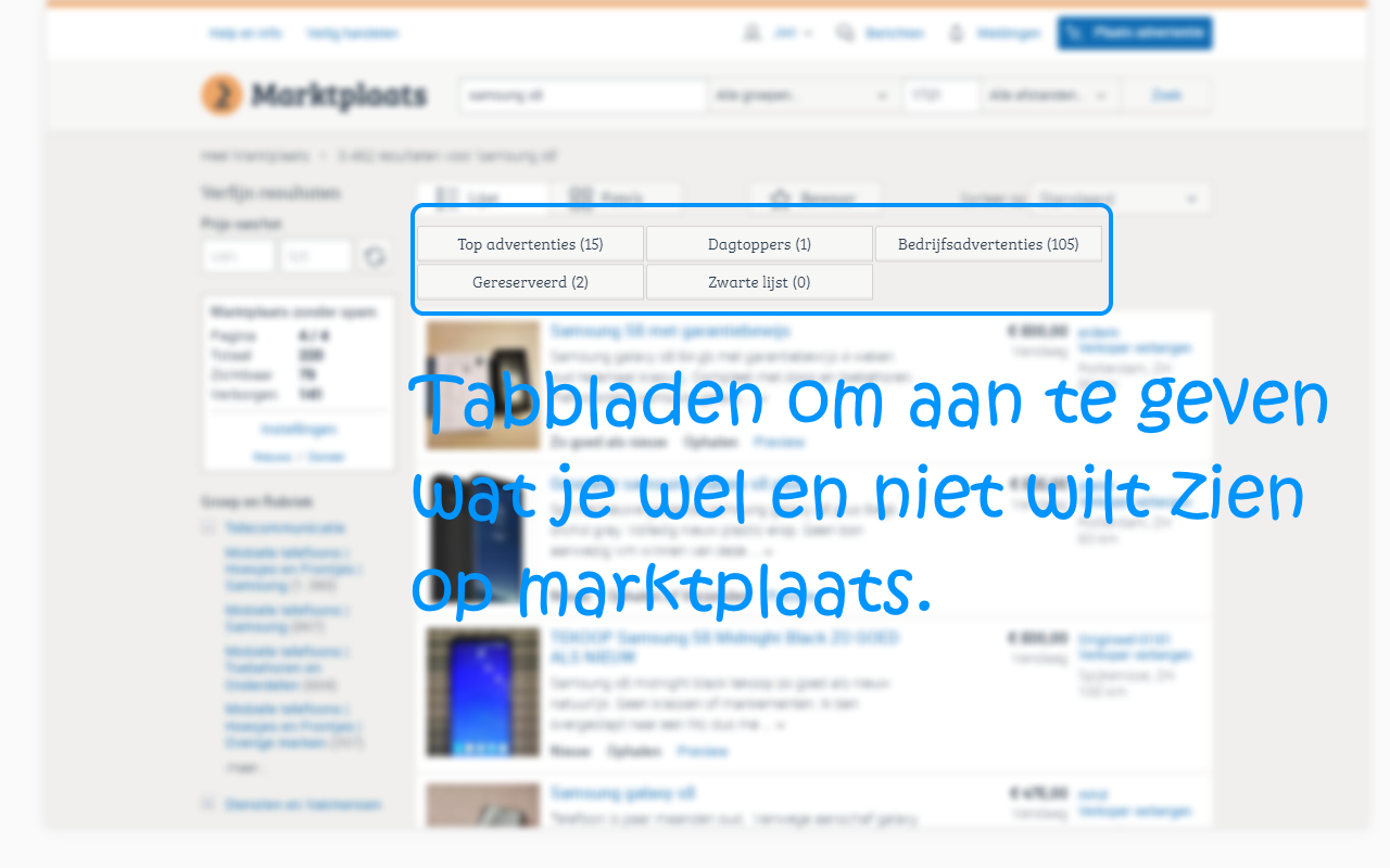 Marktplaats zonder spam截图2