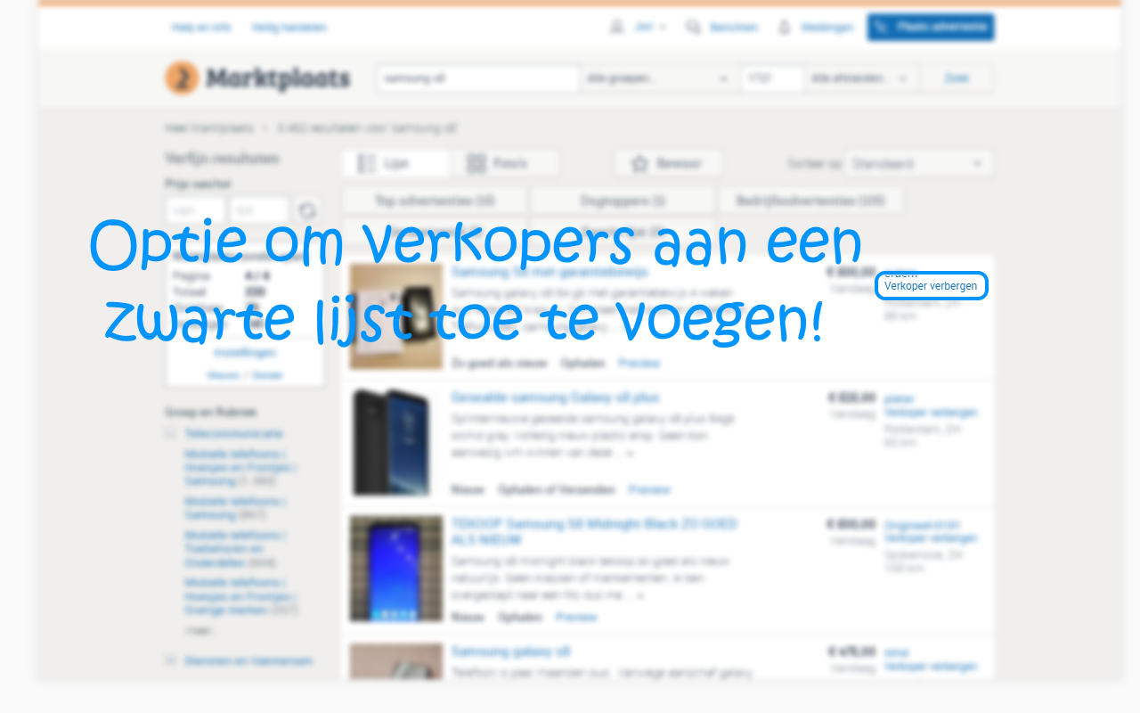 Marktplaats zonder spam截图4