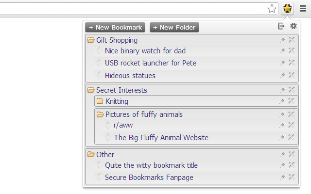 Secure Bookmarks截图4