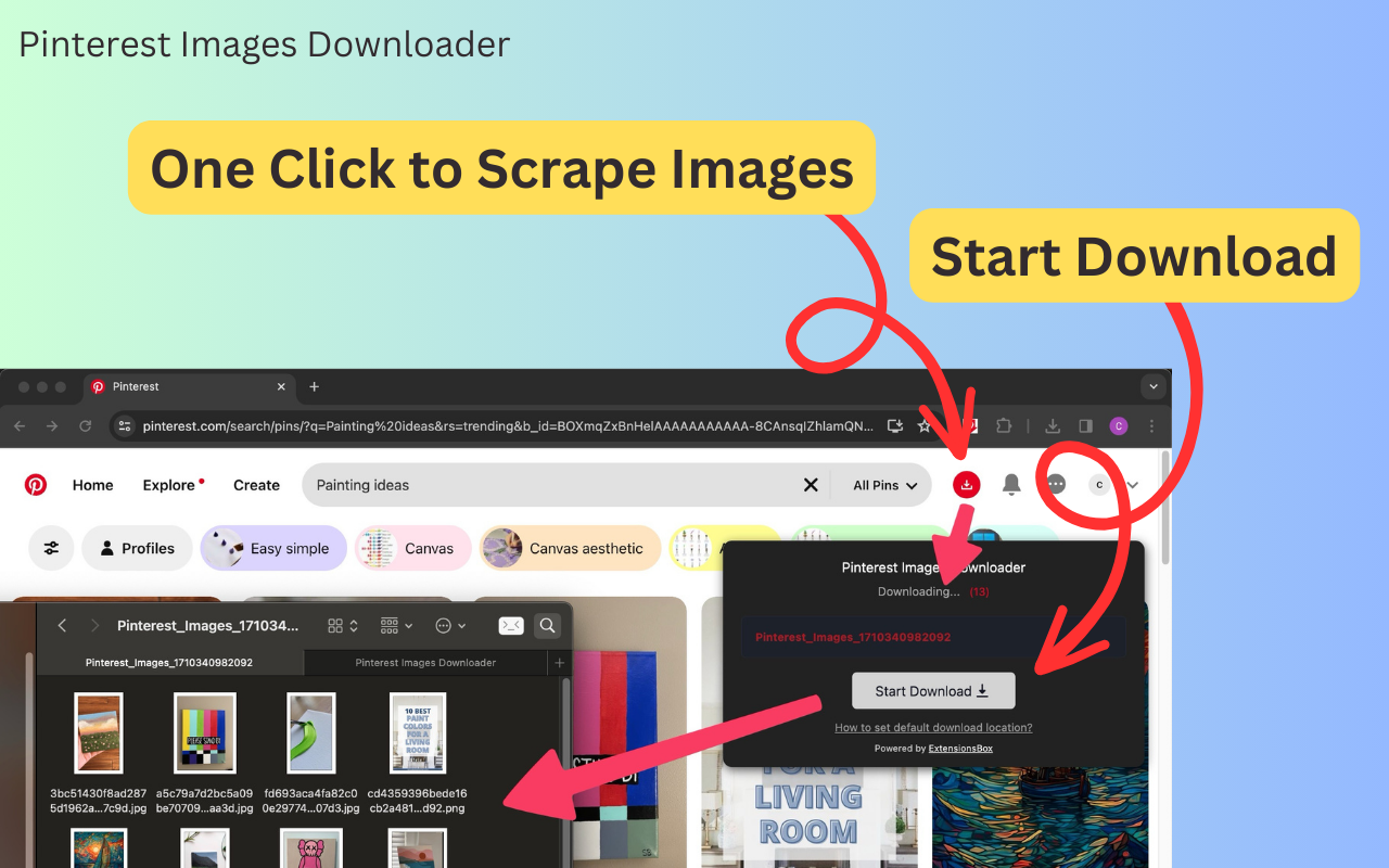 Pinterest图片下载器 - Pinterest视频下载器截图2