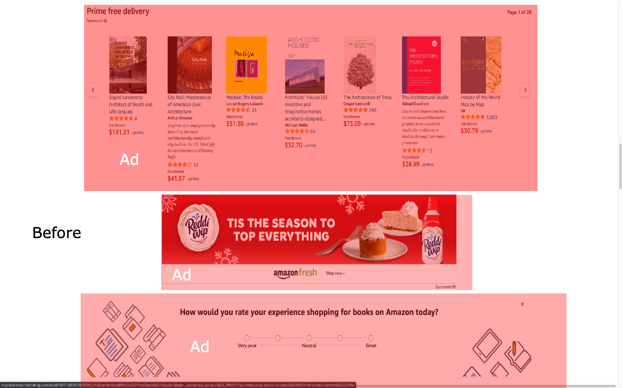 Amazon Ad & Sponsored Listing Blocker截图1