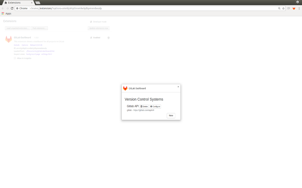 GitLab Dashboard截图1