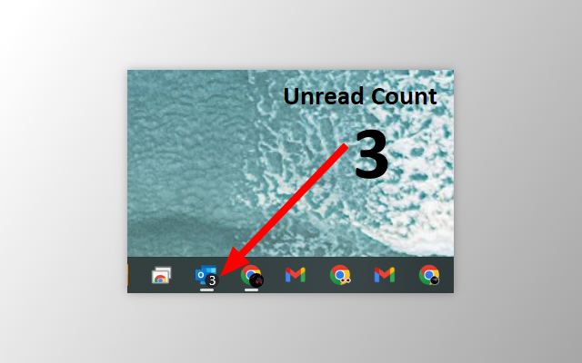 Email Taskbar/Dock Unread Badge截图1