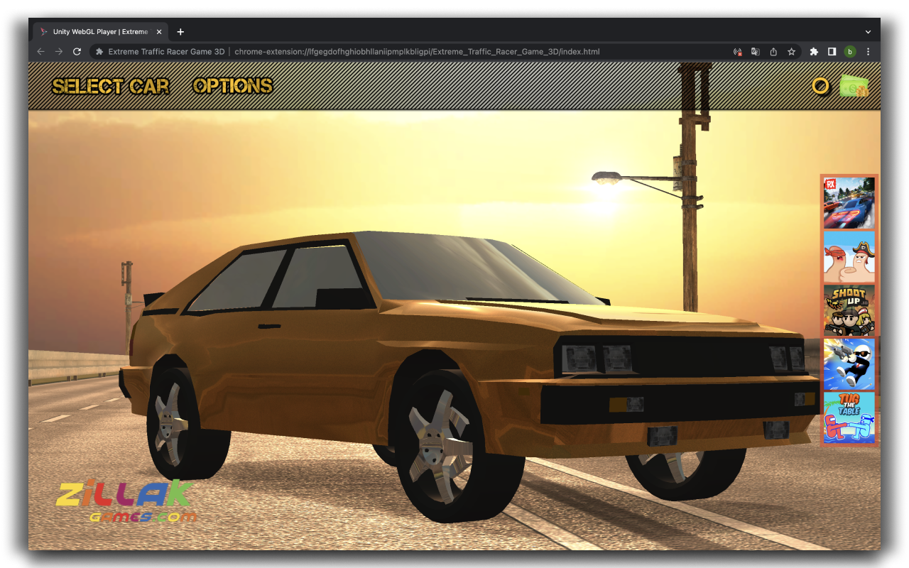 Extreme Traffic Racer Game 3D截图2