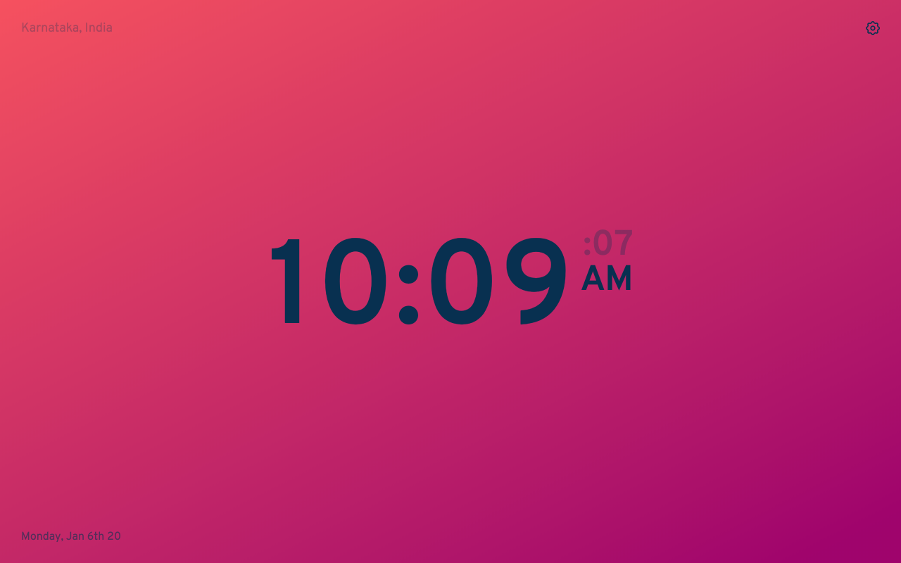 Destato Clock +截图3