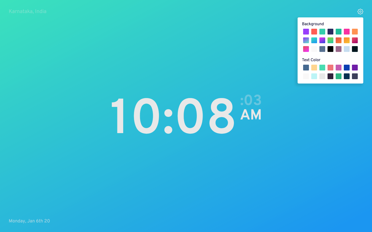 Destato Clock +截图4