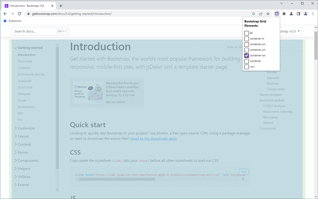 Bootstrap grid viewer截图2