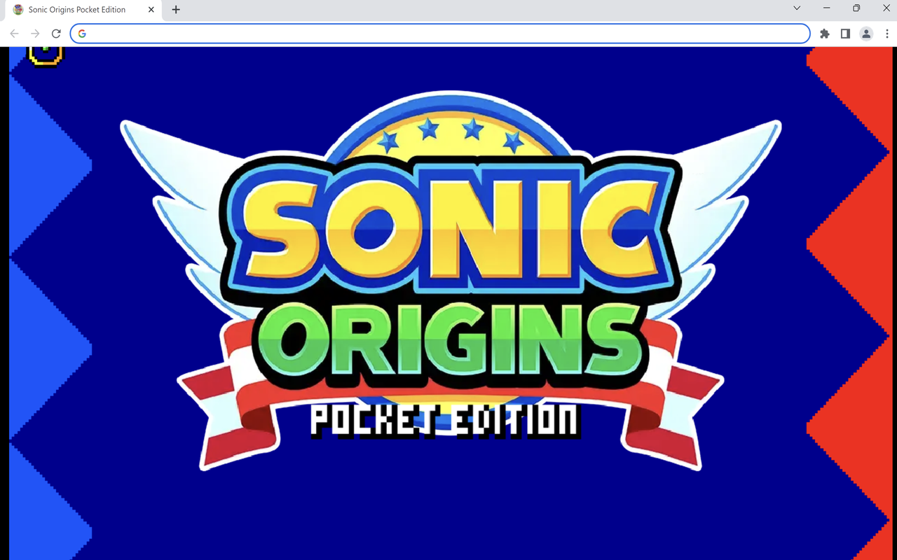 Sonic Origins Pocket Unblocked Game截图2