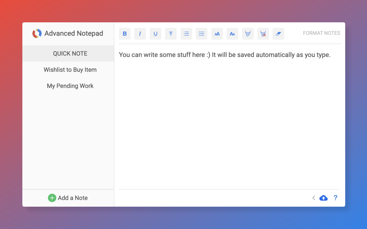 Advanced Notepad截图3