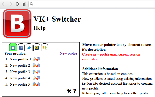 VK+ Switcher截图1