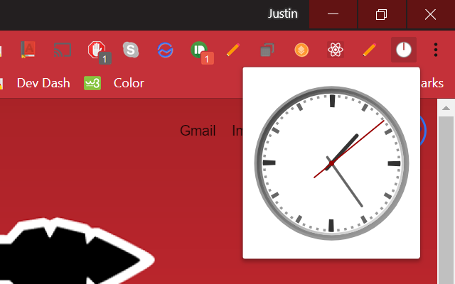 Desktop Clock Mini截图1