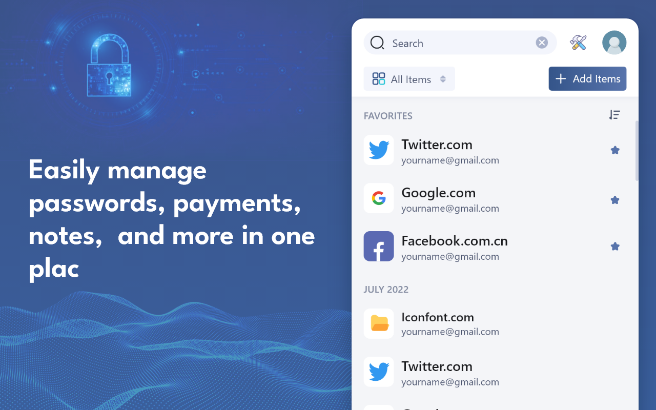 DualSafe Password Manager & Digital Vault截图3