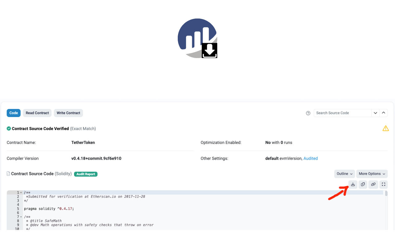 etherscan-contract-downloader截图1