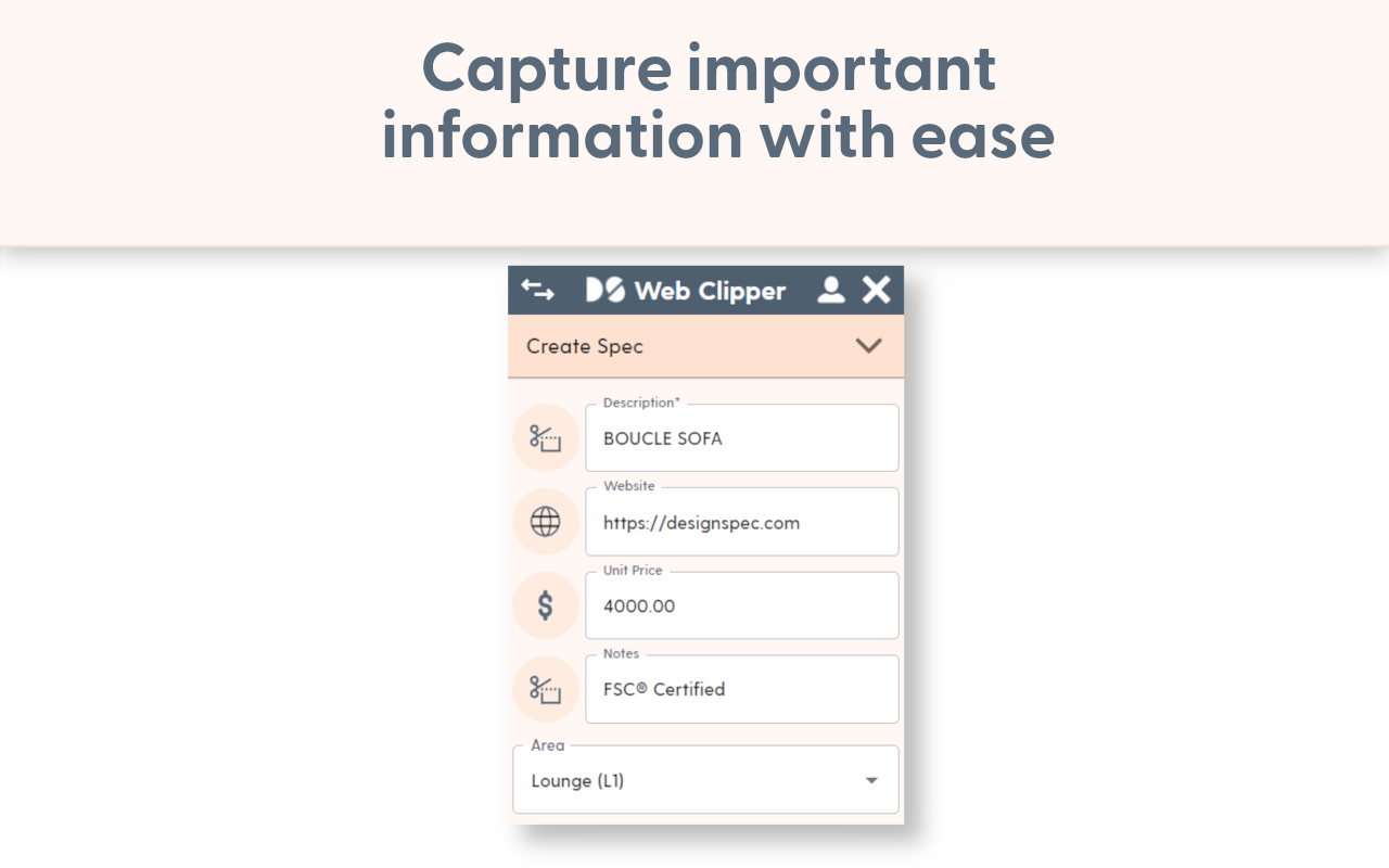 DesignSpec Web Clipper截图3