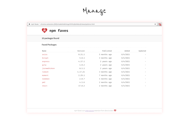 npm faves截图1