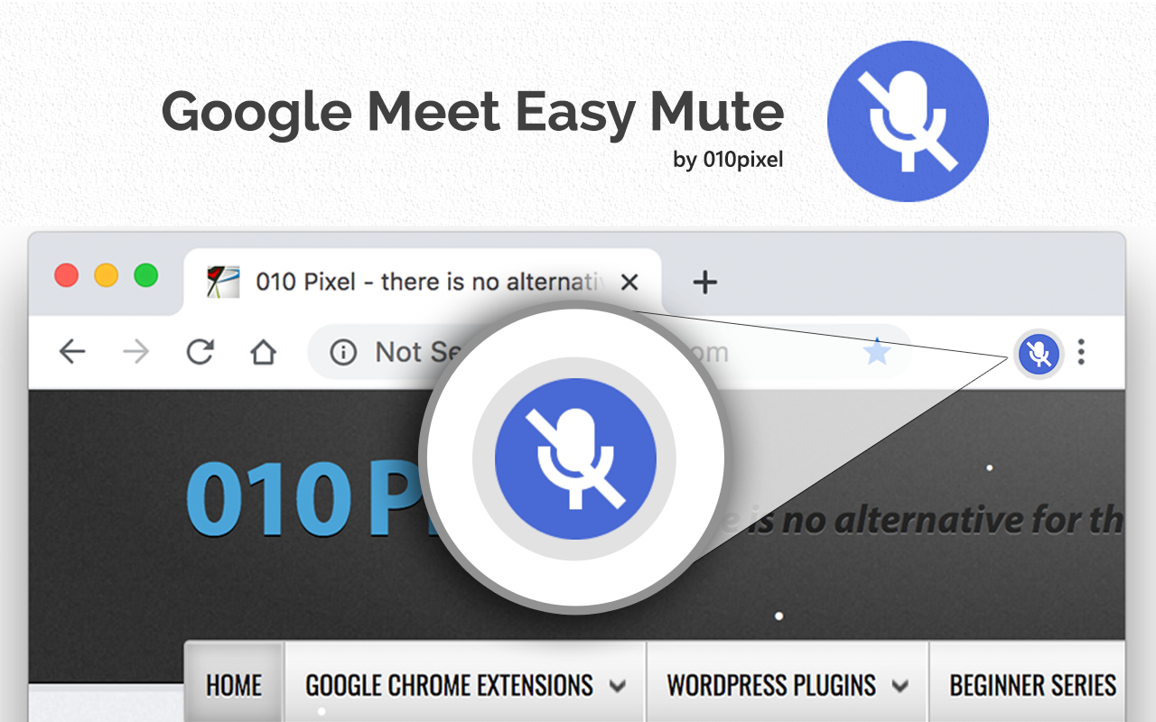 Easy Mute for Google Meet截图3